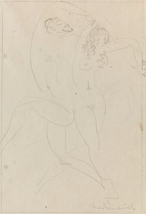 Nimf en Sater, ca. 1915