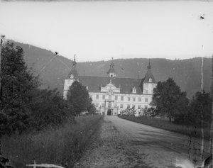 Kasteel Eggenberg in Eggenberg bij Graz door Wilhelm J. Burger