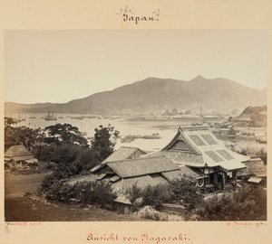 Uitzicht op Nagasaki