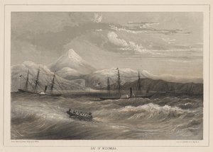 Baai van Wodowara, 1855 door Wilhelm Joseph Heine