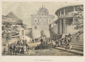Jezuïetenklooster, Macao, 1855