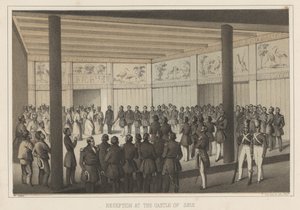 Ontvangst in het Kasteel van Shui, 1855