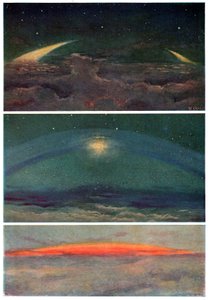 Ringen van de planeet Saturnus, ca. 1880