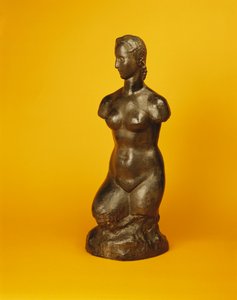Vrouwelijke Torso; Weiblicher Torso, ca.1910-1919 door Wilhelm Lehmbruck