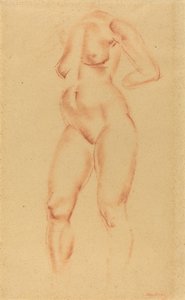 Naakt door Wilhelm Lehmbruck