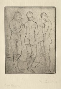 Drie Vrouwen door Wilhelm Lehmbruck