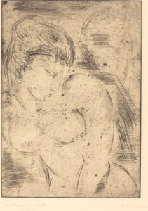Droom van de vrouw door Wilhelm Lehmbruck