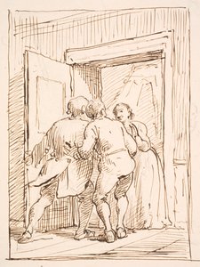 Een schandaal door Wilhelm Marstrand
