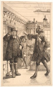 Erasmus Montanus bewijst dat Per Degn een haan is
