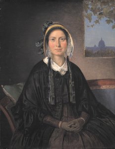 Frederikke Raffenberg, née Hagerup door Wilhelm Marstrand