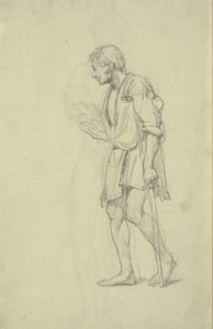 Kreupel. Figurenstudies door Wilhelm Marstrand