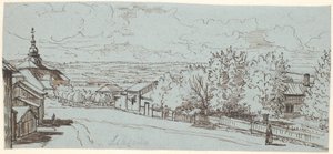 De Weg naar de Kerk van Leksand, Dalarne