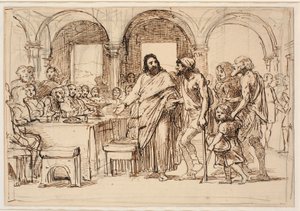 Het Laatste Avondmaal door Wilhelm Marstrand
