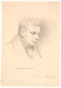 Portret van Constantin Hansen door Wilhelm Marstrand