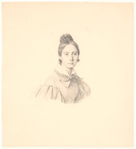 Portret van Sophie Frederikke Raffenberg door Wilhelm Marstrand