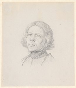 Portrethoofd, Zweedse boer door Wilhelm Marstrand