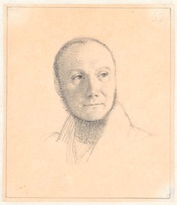 Portret van Christian Waagepetersen, wijnhandelaar, staatsraad, hofagent door Wilhelm Marstrand