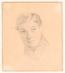Portret van Lorentz Ludvig Mozart Waagepetersen