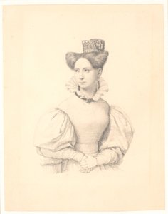 Portret van Sophie Frederikke Raffenberg