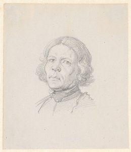 Portrethoofd, Zweedse boer door Wilhelm Marstrand