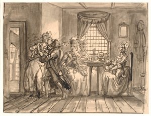 Het Bezoek van de Raadsvrouwen aan Geske