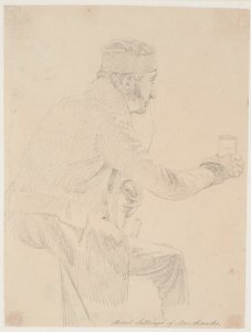 "Student Satterup van Marstrand" door Wilhelm Marstrand