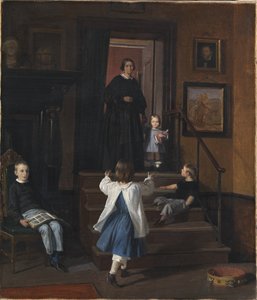 De familie van de kunstenaar
