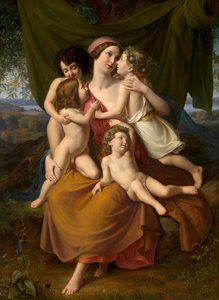 Liefdadigheid door Wilhelm Schadow