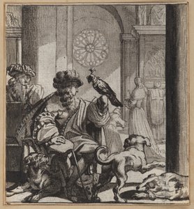 De Dwaas die naar de Kerk Gaat op de Mode Dwaas door Wilhelm Stettler