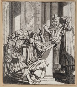 De Dwaas Die Op Een Slechte Manier Op De Dienst Van God Wacht door Wilhelm Stettler