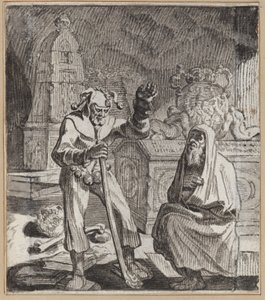 De waarzeggende dwaas door Wilhelm Stettler