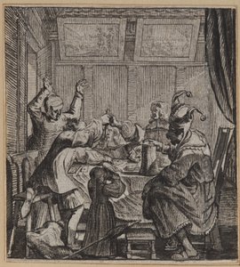 De stoute tafelnar door Wilhelm Stettler