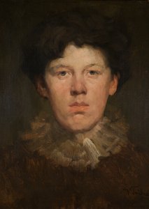 Jongen met kraag
