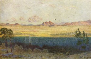 De Blauwe Schaduw, Uitzicht vanaf Rhodes