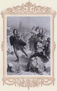 Goethe in Frankfurt door Wilhelm von (after) Kaulbach