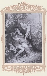 Helena, Faust door Wilhelm von (after) Kaulbach