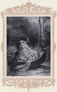Ottilie, Wahlverwandtschaften (litho)