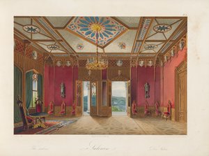 Oscarshal Saloon, 1852 door Wilhelm von Hanno