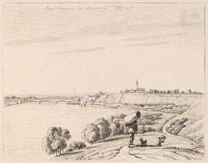 Bogenhausen door Wilhelm von Kobell