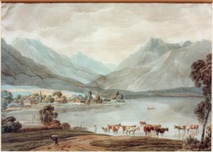 Het Schliermeer door Wilhelm von Kobell
