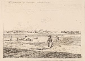 Nymphenburg door Wilhelm von Kobell
