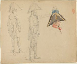 Studies van Majoor von Washington door Wilhelm von Kobell