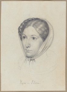 Agnes von Felsen door Wilhelm von Kügelgen