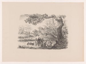 Terugkomst van de jacht door Wilhelmus Petrus van Geldorp