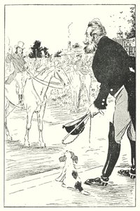 Florac in top-laarzen en buckskin (litho) door Will Owen