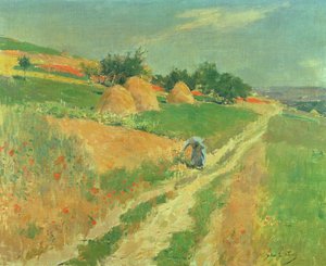 Wilde Bloemen Plukken door Willard Leroy Metcalf