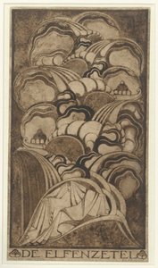 De Elfenzetel door Willem Arondéus (signed by artist)