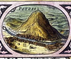 De zilvermijnen van Potosí (Bolivia) na William Blaeu