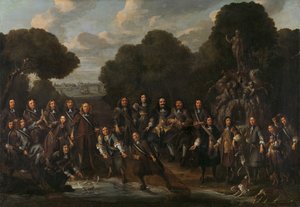 Allegorie op de bloei van de Nederlandse visserij na de Tweede Engels-Nederlandse Oorlog (1665-67)