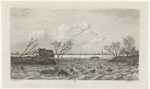 Dijkdoorbraak bij Dreumel, 1855
